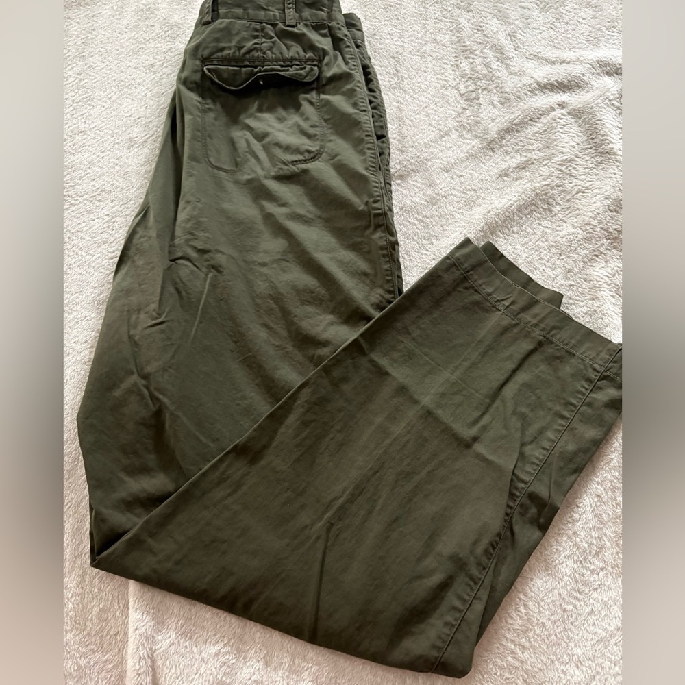 John Fields Men's Olive Pants (Talle 46 ~ US Waist 30-31)